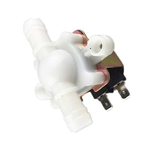 1pc Nouvelle vanne d'eau de l'électrovanne 10 mm 12V 220V vanne d'eau en Plastique (Taille : 12V)