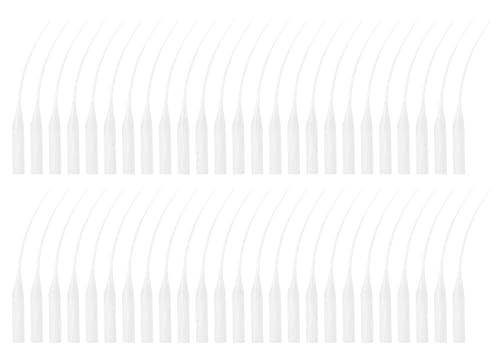 Penta Angel Glue Tips 100Pcs Plastic Nozzle Bottle Glue Micro-Tips Glue Extender Precision Applicator for Art Crafts Crafting Lab Dispensing (100)