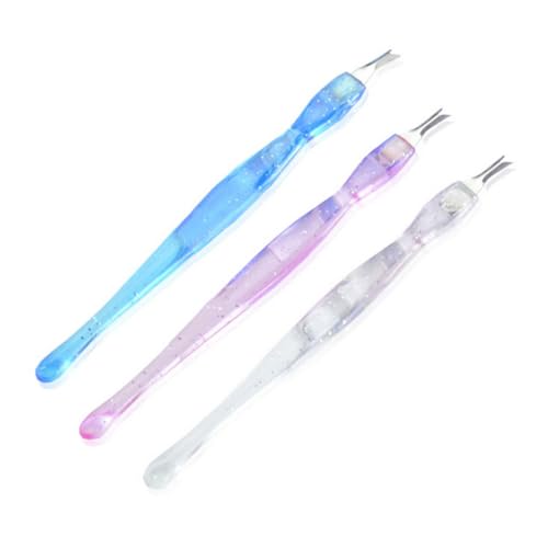 IWOWHERO Complete Nail Care Kit 12pcs Nail Tools Set Cuticle Trimmer Dead Skin Remover Fork Razor for Removal Easy to Use Non-slip Handle