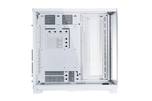 Image of Lian Li O11DEXL-W - O11 Dynamic EVO XL Full Tower Gaming Case White - O11DEXL-W US & UNI Fan SL-Infinity 120 RGB Triple Pack White with Controller - UF-SLIN120-3W