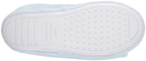 MUK LUKS Women's Micro Terry Open Toe Full Foot Slipper, Blue, Medium M US | Image 3