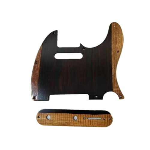 Pickguards de guitare faits main : plaques de protection en bois naturel