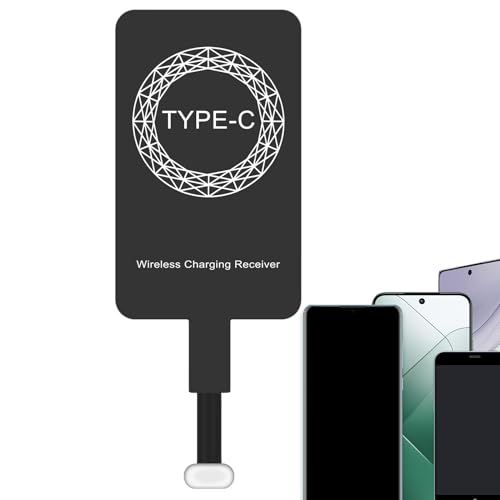 Receptor de carga inalámbrica tipo C, chip adaptador tipo C, enchufe ultrafino, conector USB rápido eficaz para carga rápida de teléfono móvil, dispositivo inteligente, accesorio convertidor