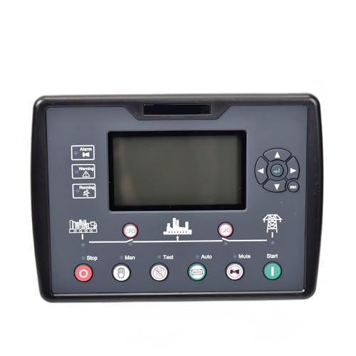 Regulador de voltaje Controlador de grupo electrógeno diésel LXC6120N AMF, controlador de arranque automático LCD, piezas de grupo electrógeno, panel inteligente electrónico LXC6110N(LXC6110N)