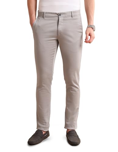 Image of U.S. Polo Assn. Men's Casual Trousers | Pique Knit - Regular Fit Chino Pants, Full Length, Stylish Men Trousers for Office & Regular Wear