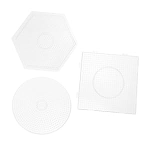 NOLITOY 3 Stück Perlen Steckplatten Set