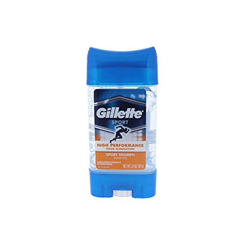 Gillette Sport High Performance Anti-Perspirant/Deodorant Clear Gel (Sport Triumph, 4oz)