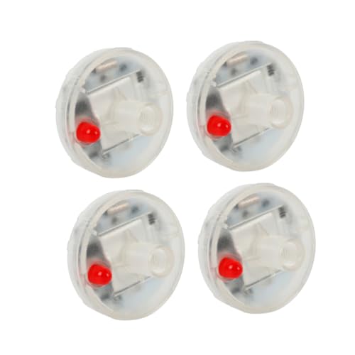ABOOFAN Waterproof Car Solar Wheel Light Led Tire Lights 4pcs Set 15 Flash Modes No Wiring No Maintenance for Car Motorcycle Decor