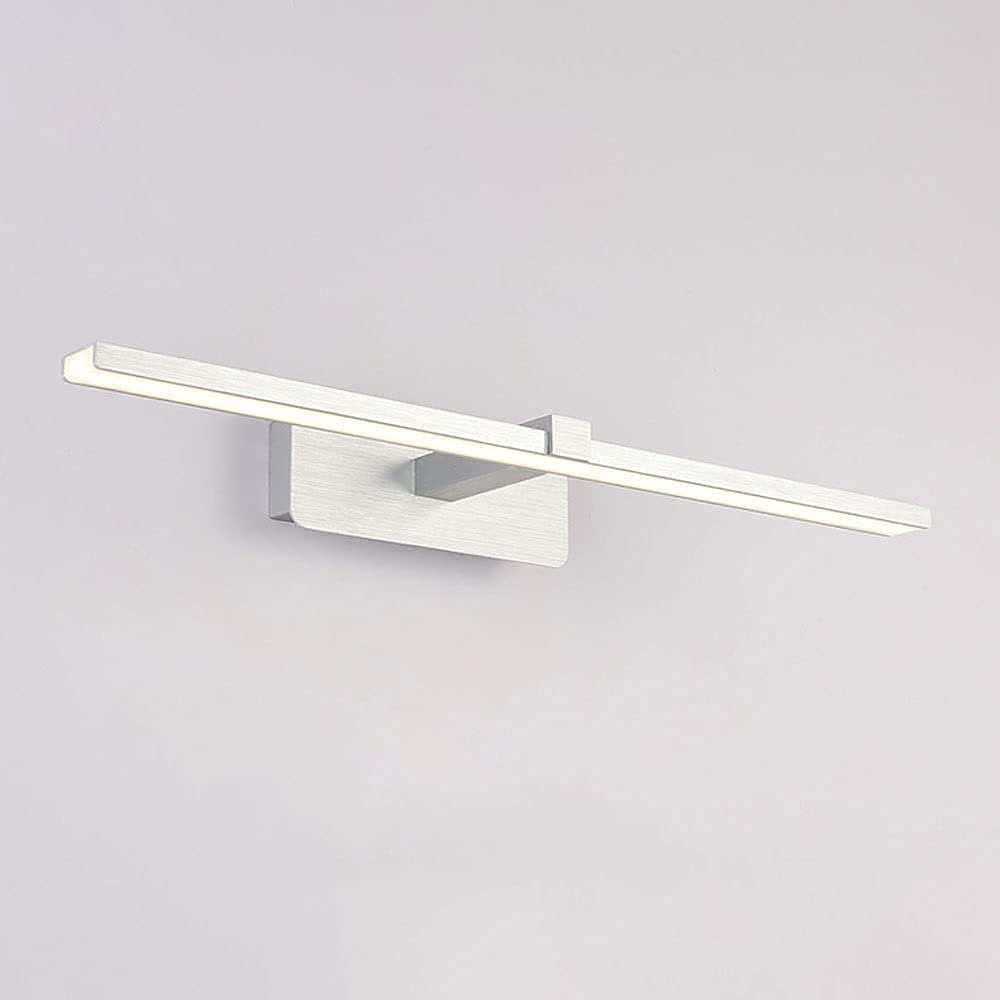 Lampe murale pour salle de bain LED 3000K pour un miroir sans reflets