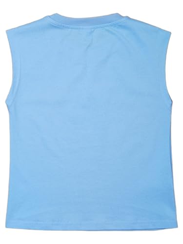 Kids Boys Cotton Soft Sleeveless Tank Tops Solid Moisture Wicking Crewneck Tank Tops Athletic Shirts4