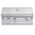 Lion L90000 40-Inch Built-in Propane Gas Grill with Rear Infrared Burner