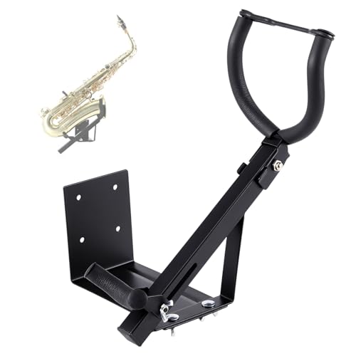 Otoolling 1 Pcs Alto Tenor Saxophone Wall Mount Stand Saxophone Accessories