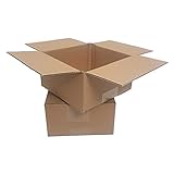 ✅ OPTIMALER STAURAUM: Der einwellige Versandkarton bieten bei optimalem nutzen des Stauraumes den perfekten Schutz für Ihre Ware. Sollte dennoch die Ware kleiner sein als der Karton, so lassen sich die Hohlräume ganz einfach befüllen