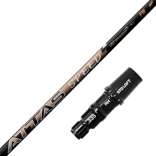 RusTick 5Wp e[[Ch US UST }~ Ab^X Xs[h tFAEFCEbh ATTAS SPEED FW For Fairway Wood X[ut Vtg {dl (SIM2 FW 41.75C`)(5W F-1)