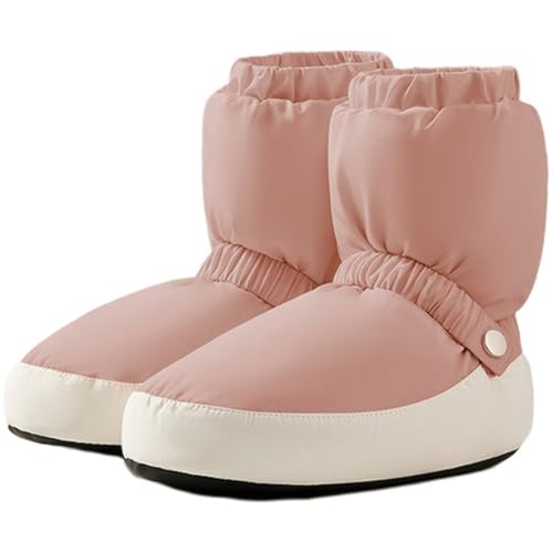 Fituenly Botas De Baile, Botas De Ballet Cálidas, Zapatos De Baile, Botas De Invierno, Zapatos De Entrenamiento Cálidos