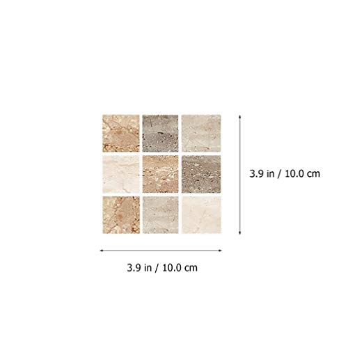 18 Pcs Adesivos De Azulejos à Prova D'água Adesivos Decalque Adesivos Coloridos Decalques Da Etique