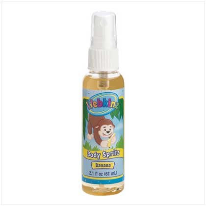 Webkinz Banana Scented Body Spray Fragrance Spritz