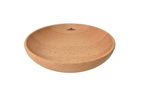 EVERNEW Beech Wood Forestable Round Plate, Small