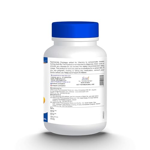 Image of Healthvit Calvitan-CDM Calcium + Vitamin D3 + Magnesium - 60 Tablets