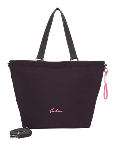 Fritzi aus Preussen Schultertasche Lea Shopper Espresso dunkelviolett