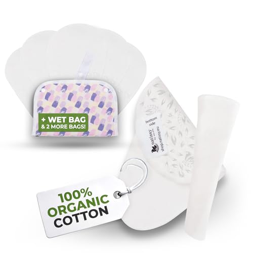 Rutschfeste, Waschbare Bio-Baumwolle-Slipeinlagen (Tanga, 7er-Pack) – atmungsaktive & wiederverwendbare Stoffeinlagen für Frauen – Hochtemperaturgeeignet, Ideal bei täglichem Ausfluss