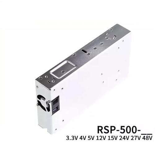 RSP-500 alimentation 24V 21A 500W a haut rendement et profil compact mince