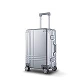 Bamboo Wolf 20-inch Aluminum-Magnesium Alloy Carry-on Hardside Suitcase Hard Shell Luggage, Built-In...