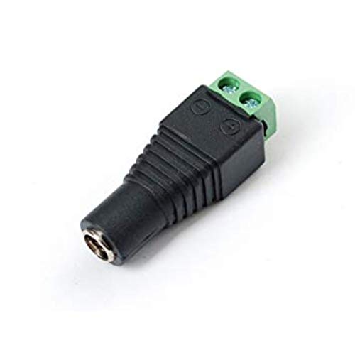 Image of DIY Crafts Pack Of 10 Pair, 10 Pcs Male & 10 Pcs Female, 10 Pair 20 Pcs /Male and Female Dc Power Jack Adapter Connector Plug Branded DIY Crafts for (Pack Of 10 Pair, 10 Pcs Male & 10 Pcs Female)