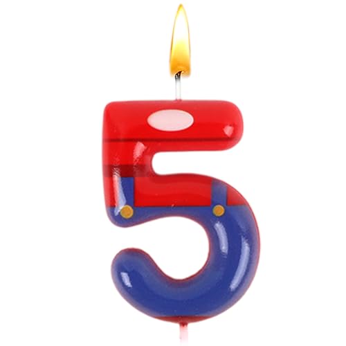 Vela de aniversário Mari número 5, velas temáticas 3D, vela Mari 5 anos, decoração de aniversário, Cake Topper meninos e meninas, Happy Birthday, festa de casamento, festas infantis, aniversários