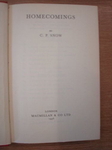 Homecomings B0000CJHK7 Book Cover