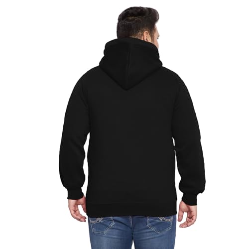Image of West Gate Clothing Plus Size Mens Cotton Hoodies,Hooded Sweatshirt | 100% Cotton Hoodies Plus Size Collection for Men | Hustle Printed Hoodie