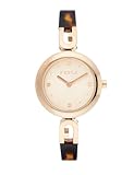 [フルラ] 腕時計 FURLA BANGLE バングル ローズゴールド 文字盤 ステンレススチール クォーツ 28MM Watch Jewelry Accessory アクセサリー WW00010001L3 レディース ブラウン [並行輸入品]