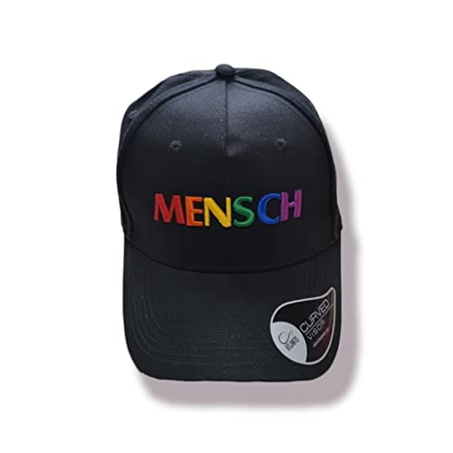Mützenfritze Basecap, Cap Bestickt in 3D Optik Mensch in Regenbogenfarben, Perfekt für CSD, Pride, Pridemonth, In der Größe verstellbar