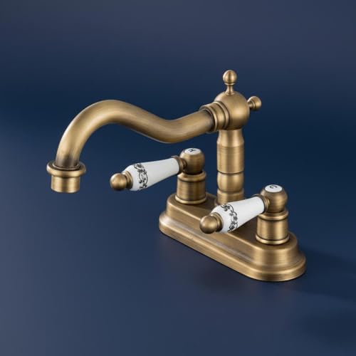 Robinet de lavabo rétro avec bec rotatif et commande intelligente du débit - 4