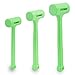 OEMTOOLS 25517 3 Piece Dead Blow Hammer Set, 1/2 Lb., 1 Lb., and 2 Lb., Non Marring Mallet, Automotive Hammer, Non-Slip Grip, Steel-Shot Filled for More Force