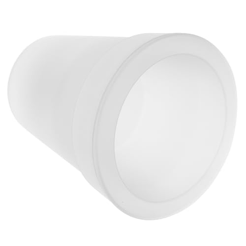 GALPADA Solar Powered Led Flower Pot Outdoor Glowing Planter Waterproof White Light for Garden Patio Home Decorative Illuminated Solar Planters