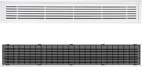 Crawl Space Access Hatch, Roof Access Door with Louvers for Optimal Airflow & Ventilation, Cellar Ventilation Door (33x33cm/13x13in) - Durable & Weather-Resistant