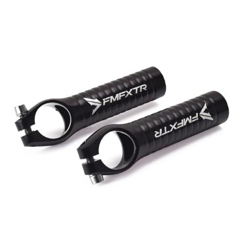 HOUSON Bicycle Handlebar Ends, 22.2 mm, Aluminum, Black, Mountain Bike, Road Bike, MTB, BMX