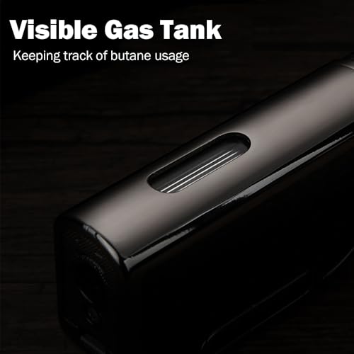 Encendedor Jet Torch Recargable de Metal miniatura 4