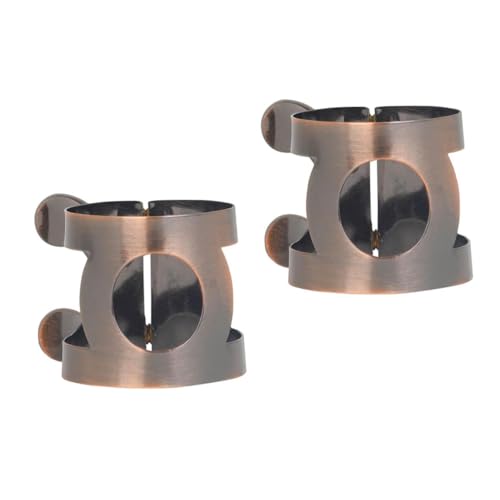 Pinces pour saxophone en laiton Vaguelly - Lot de 2 pièces de rechange légères pour musiciens