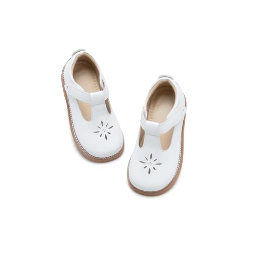 Image of Flaryzone Toddler Little Girl Mary Jane School Uniform Oxfords Flat Dress Shoes