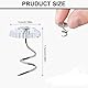 Twist Pins, Fester Spiralnagel, Spiralnägel Sofa, 50PCS Sofa Clip Fixer Sofa Fixed Pin Spirale Pinnadeln Sofa Innendekoration DIY Polster Couch Stuhl Auto Bett Sofa Headliner
