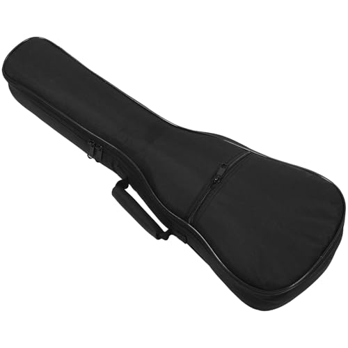 TEHAUX ウクレレケース コンサート用 防水厚手ショルダーバッグ 横置き対応 軽量耐久 ソフト収納バッグ 男女兼用 持ち運び便利