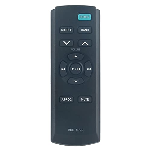 RUE-4202 Replace Remote Compatible with Alpine Car Receiver CDA-105 CDE-141 CDE-150 CDE-151
