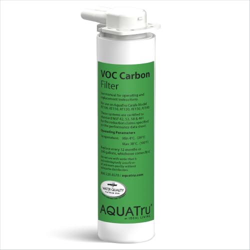 AquaTru Carafe VOC Carbon Filter (Stage 4) – Compatible with AquaTru Carafe Models