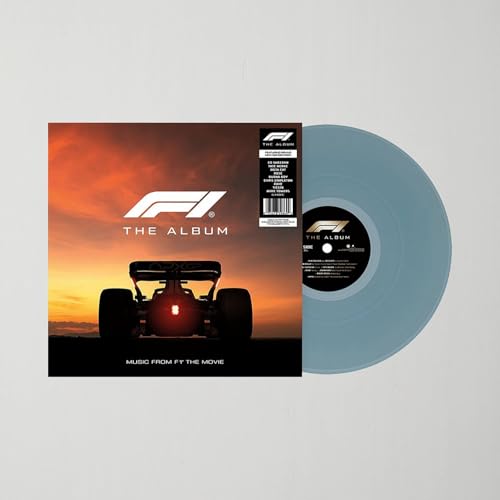 F1 The Album Movie Soundtrack Translucent Marine Light Blue Vinyl LP