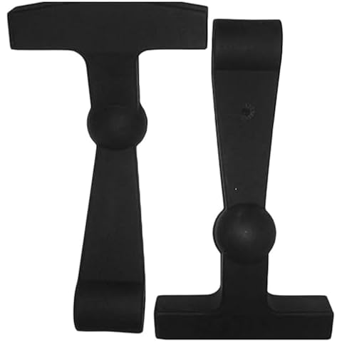BEAST COOLER ACCESSORIES 2-Pack Replacement Lid Latches for Yeti and RTIC - Black Rubber, Cooler Latches Replacement for Yeti, RTIC, and More - Hard Cooler Replacement Handle Grips, 20 Inches Cover