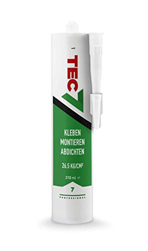 Preisvergleich Produktbild TEC7 Alles Kleben, Dichten, Montieren! Farbe: weiß