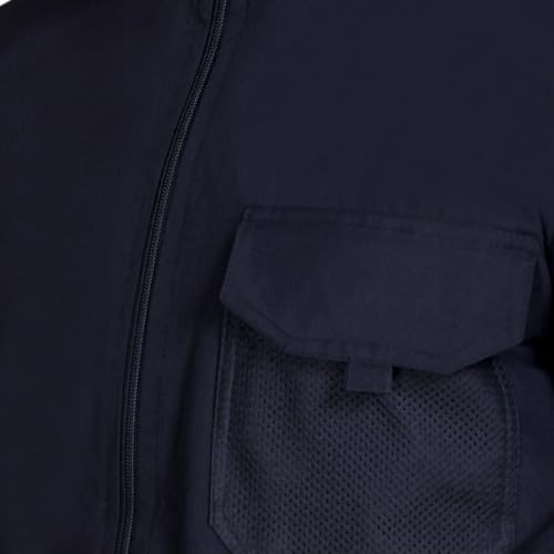Image of TFA Mens Windcheater Jacket |Zip Closure| Sports Wear| Water Resistant |Rainy Season | Reflector