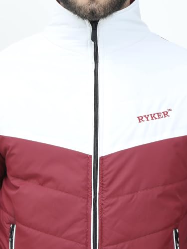 Image of Ryker Regular Fit Polyester Men's Jacket Full Sleeve Zipper Jacket for Men's